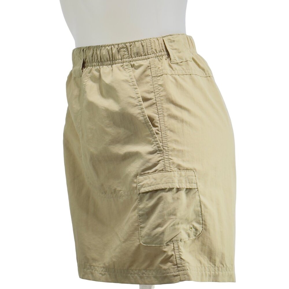 COLUMBIA Men's Shorts Khaki Nylon Performance Cargo Pockets Size XL - Picture 3 of 12